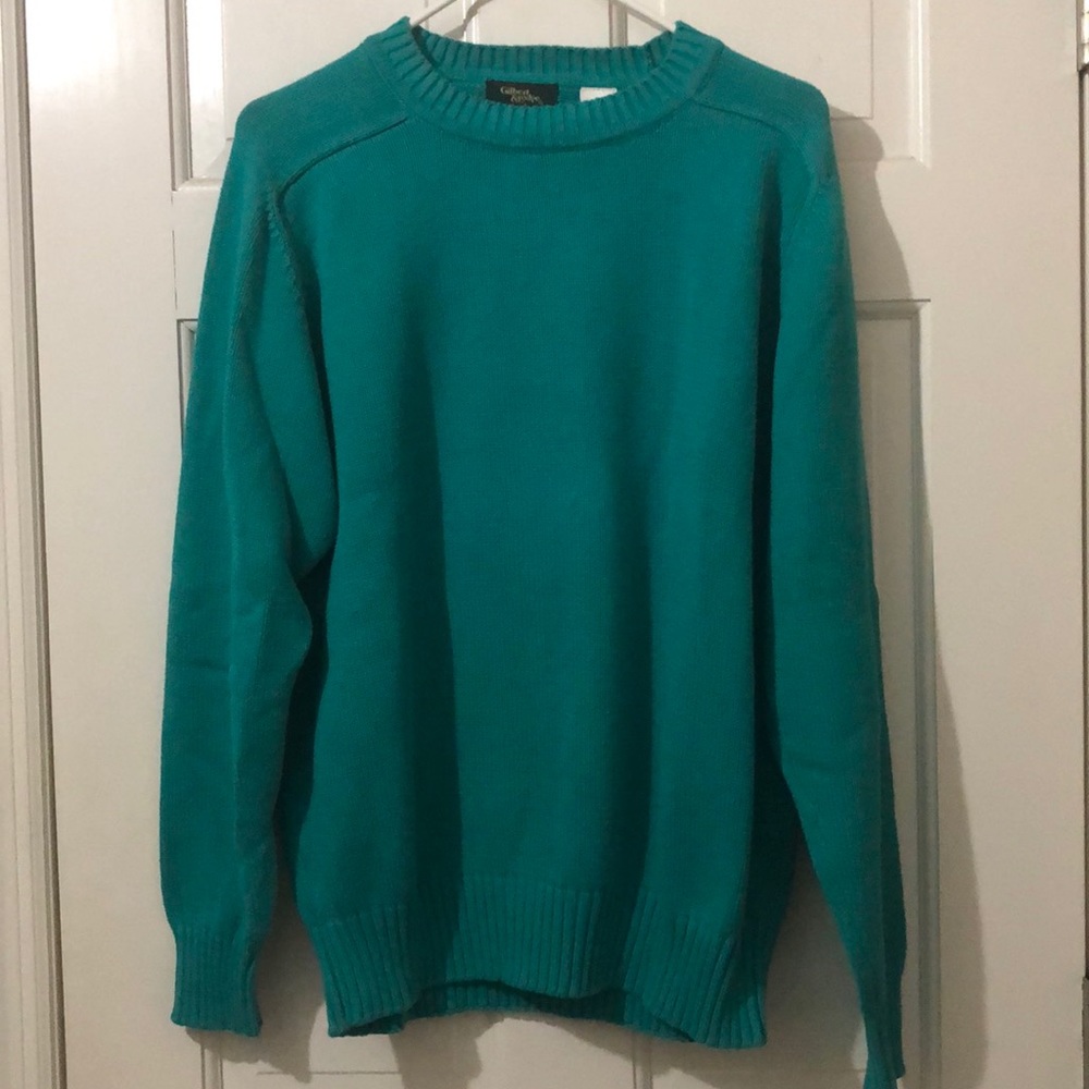 Men’s Gilbert and Lodge teal sweater